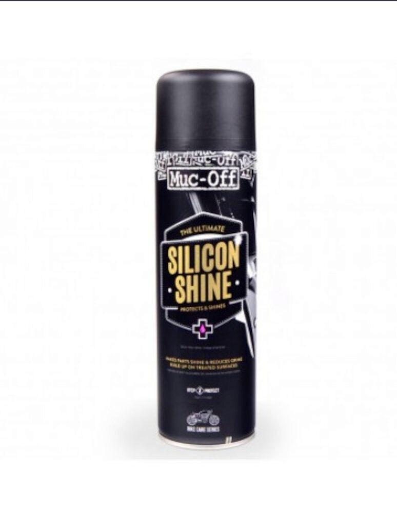 ABRILLANTADOR Y PROTECTOR MUC-OFF SILICONE SHINE