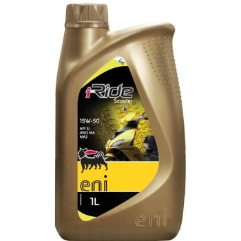 ACEITE DE MOTO ENI 4T  I-RIDE MOTO 15W50 1 LT