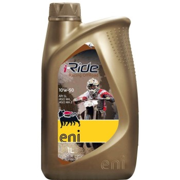 Aceite de moto ENI i-Ride Racing Offroad 10W50 1 Litro
