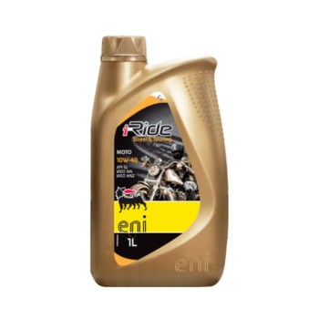 Aceite de moto ENI i-Ride Moto 10W40 1 Litro