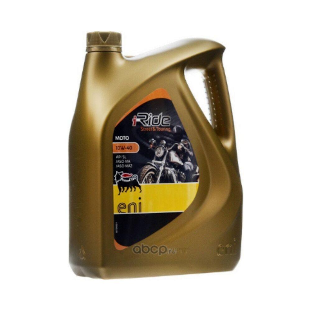 ACEITE DE MOTO ENI 4T  I-RIDE MOTO 10W40 4 LT