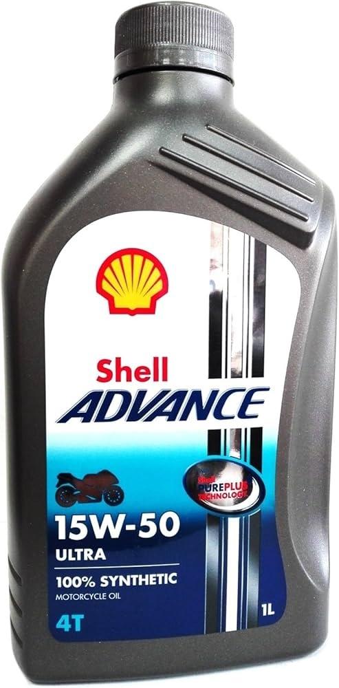 Aceite Shell Advance 4T Ultra 15W-50 SN/MA2 1L