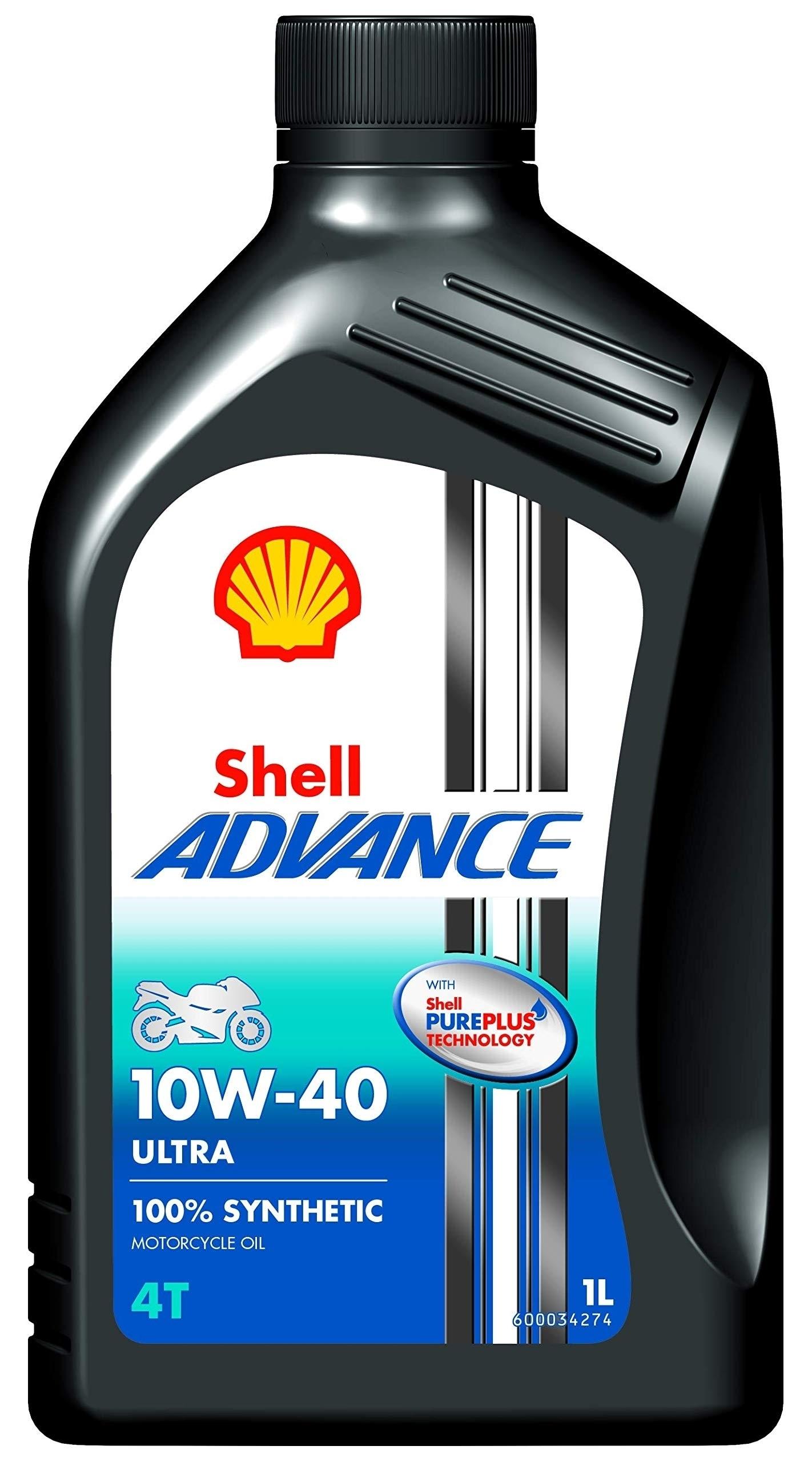 Aceite Shell Advance 4T Ultra 10W-40 SN/MA2 1L