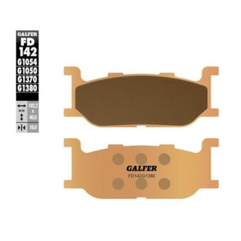 Pastillas de Freno Galfer FD142G1380 Sinterizadas Scooter
