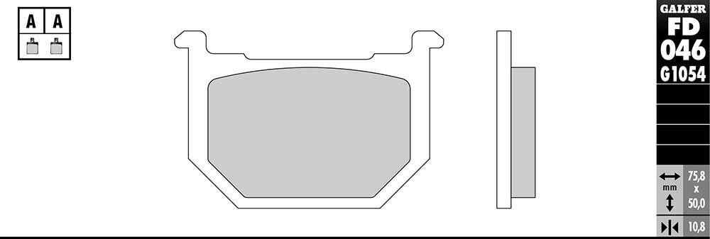 PASTILLAS GALFER FD046G1054