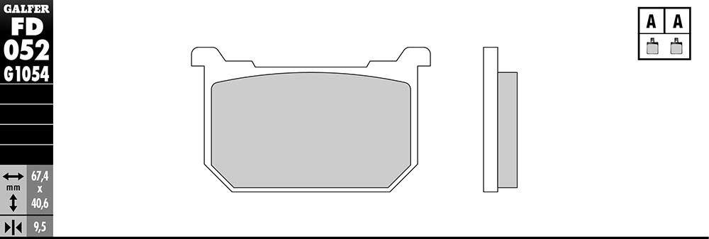 PASTILLAS GALFER FD052G1054