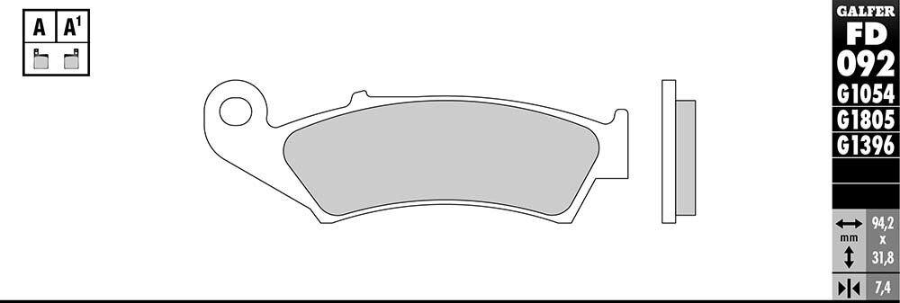 PASTILLAS GALFER FD092G1054