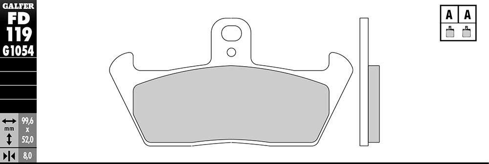 PASTILLAS GALFER FD119G1054