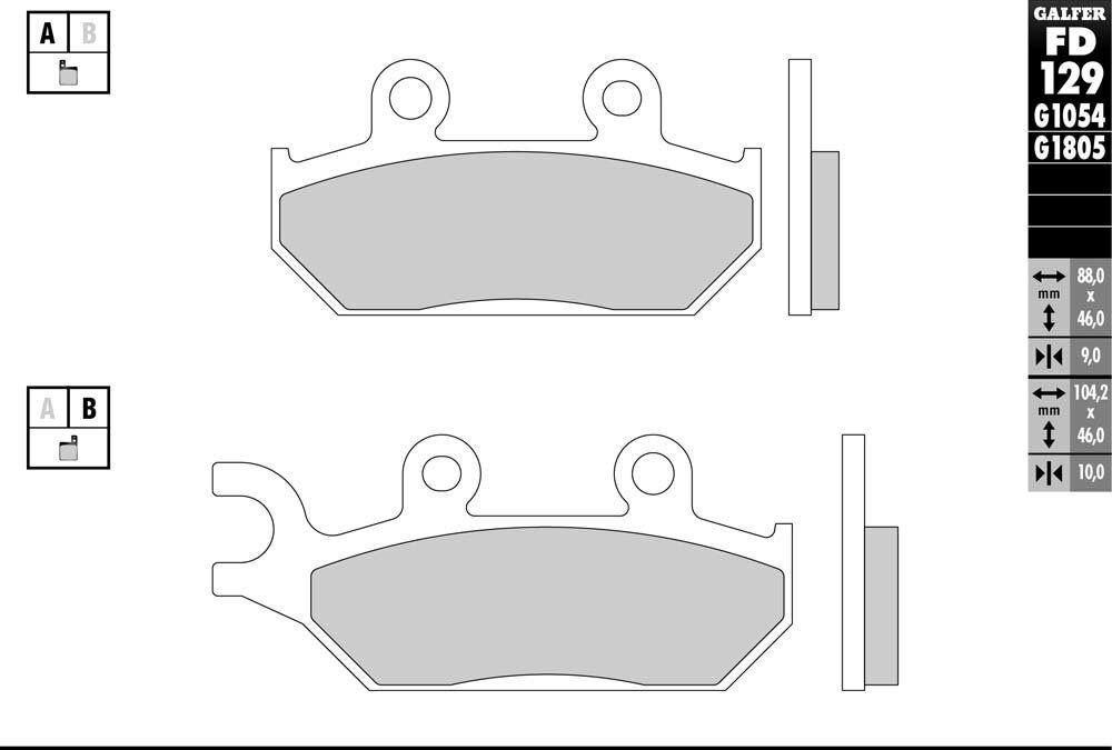 PASTILLAS GALFER FD129G1054