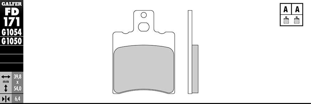 PASTILLAS GALFER FD171G1054