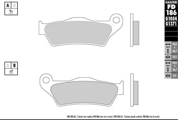 PASTILLAS GALFER FD186G1054