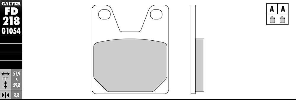 PASTILLAS GALFER FD218G1054