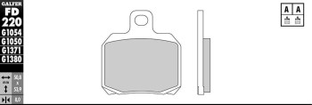 PASTILLAS GALFER FD220G1050