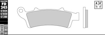 PASTILLAS GALFER FD245G1054