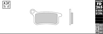 PASTILLAS GALFER FD265G1054