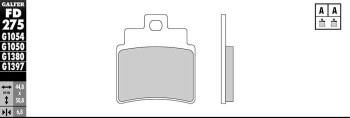 PASTILLAS GALFER FD275G1054