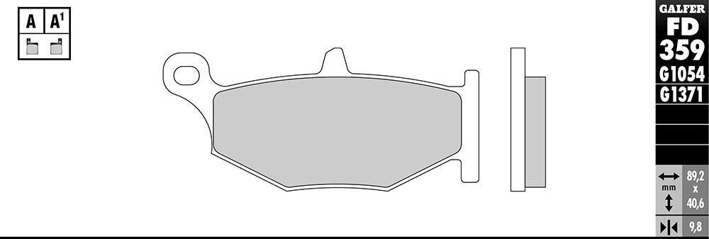 PASTILLAS GALFER FD359G1054