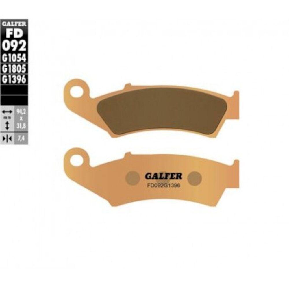 PASTILLA FRENO SINTERIZADA HONDA CR 125, 250