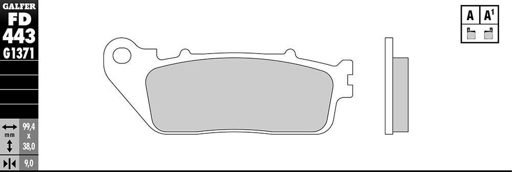 PASTILLAS GALFER FD443G1371