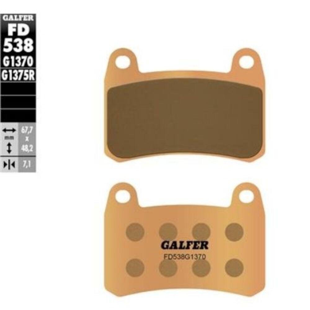 PASTILLAS GALFER FD538G1370 SINTERIZADA