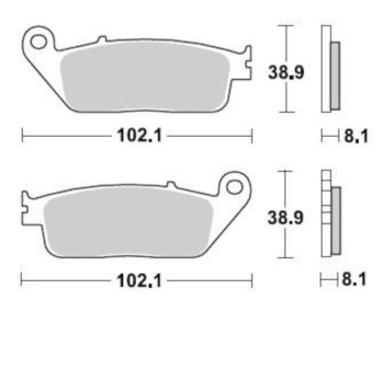 PASTILLA BRAKING 716SM1