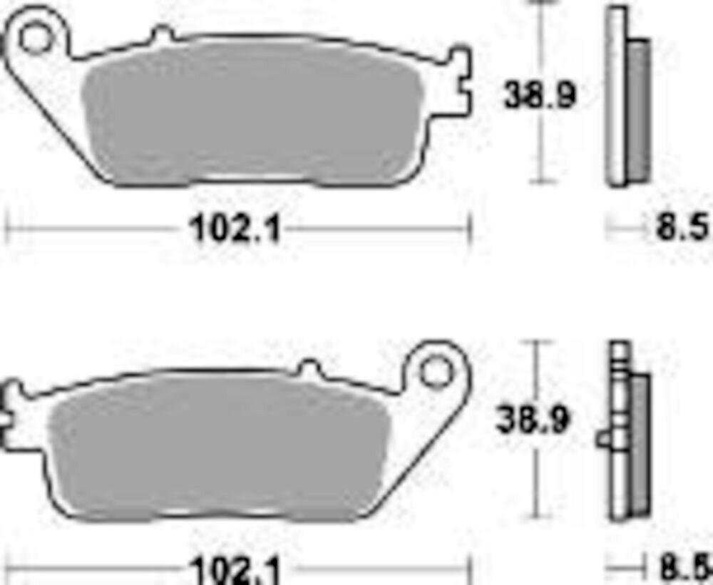 PASTILLA BRAKING 984SM1