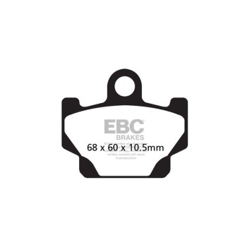 Pastillas de freno EBC FA081 Yamaha RD / SR / Virago / XT / Tenere