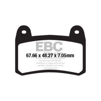 Pastillas de freno EBC FA658