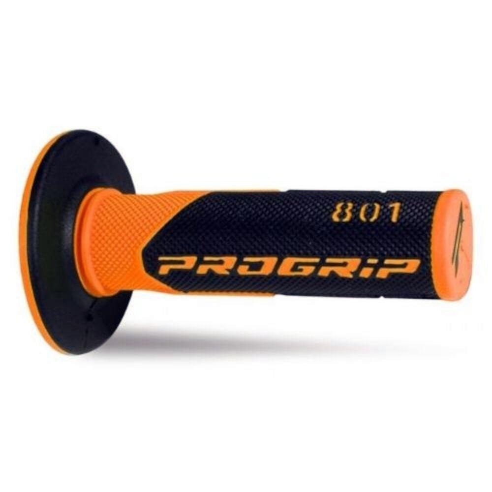 PUÑOS CROSS PRO-GRIP, BICOLOR 801 NARANJA