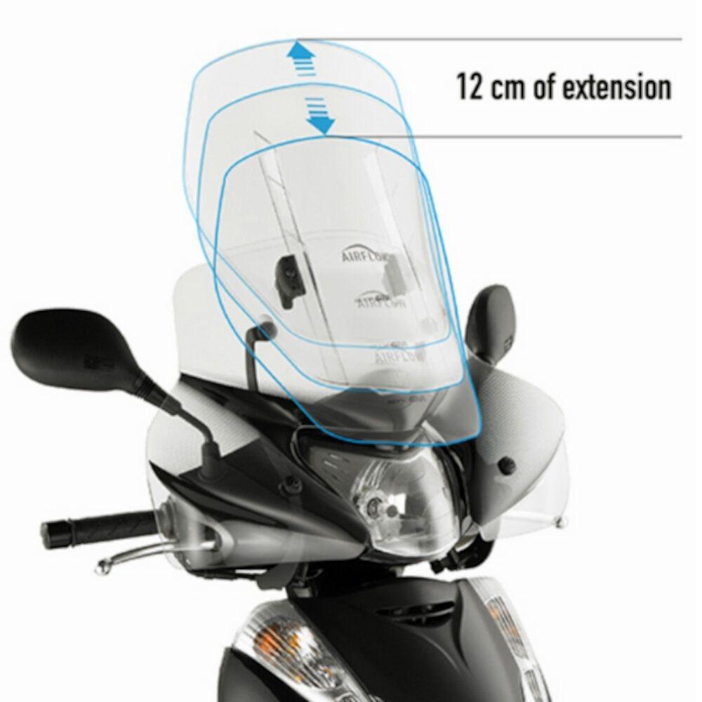 GIVI Z1997R PARTE SUPERIOR PARABRISAS REG. AIRFLOW