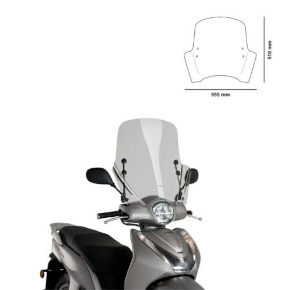 CBRIS. T.X. HONDA SH MODE 125 21 TRANSPARENTE