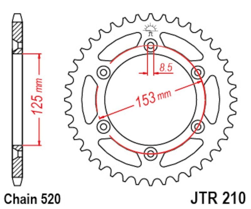 Kit de Transmisión GasGas Trial (-2002)