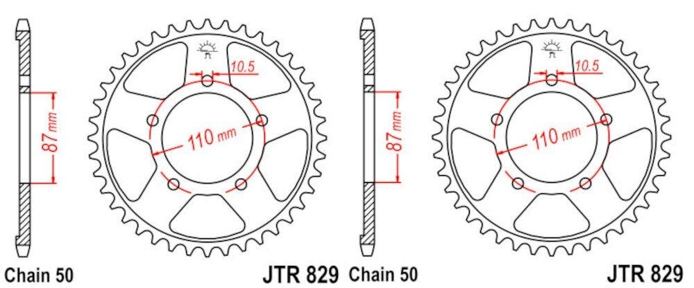 Kit de Transmisión Suzuki Bandit 650 ABS (2005-2006)