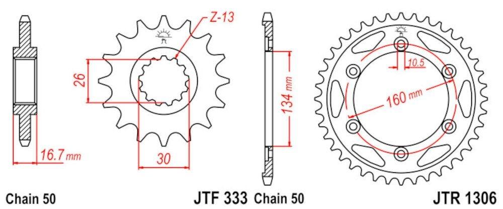 Kit de Transmisión Honda CBR 900 (2000-2003)