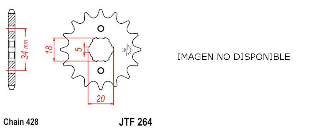 Kit de transmisión Kymco Quannon 125 2007-2010