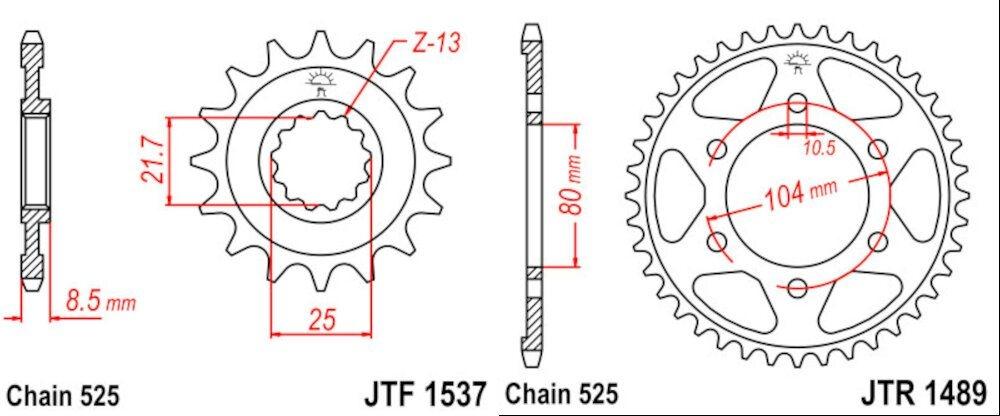 KAWASAKI ZX 10 RR 06 - 07 525 - 108