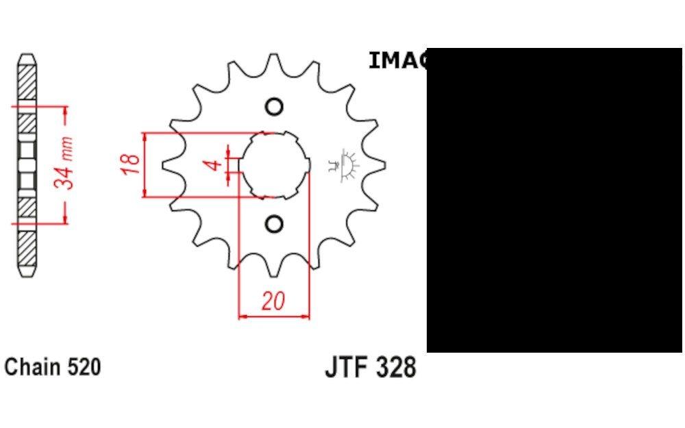KIT TRANSMISION BETA RR 250 - 525 05 - 12 520-116