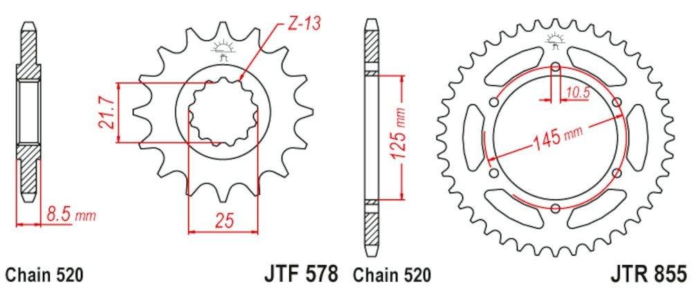 YAMAHA XTZ 750 S.TENERE 89 - 98 520-112