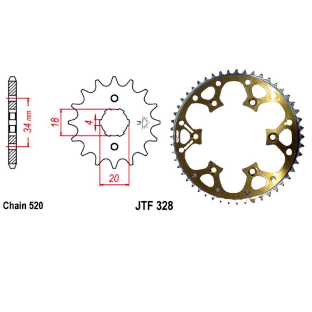 Kit de Transmisión para EX 250C