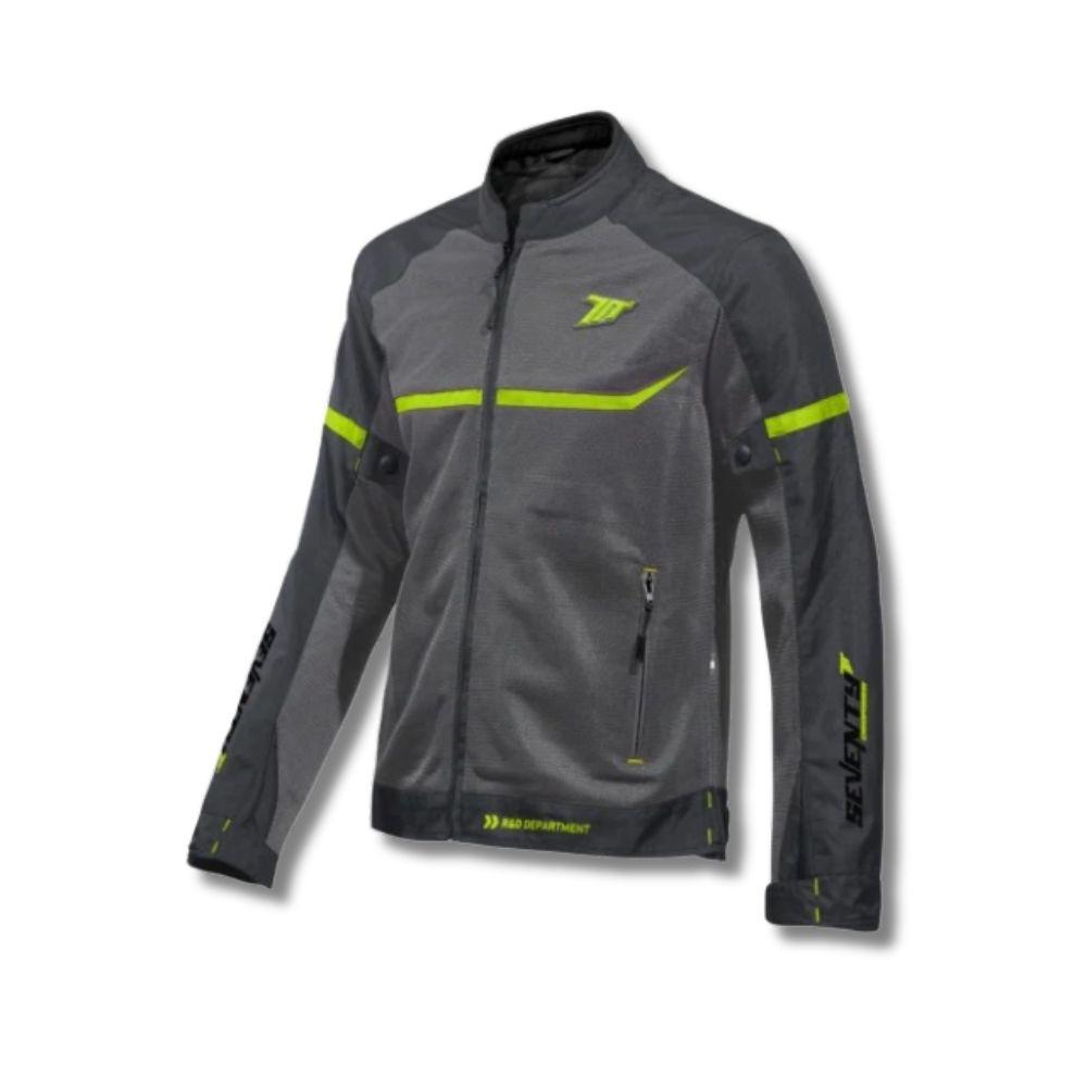 Chaqueta SD-JR30.1 Mojave Verano hombre gris-amarillo-fluor